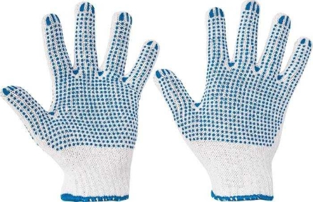 Obrázek Cerva QUAIL Pracovní rukavice s PVC terčíky