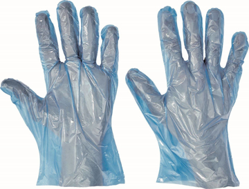 Obrázek Cerva DUCK BLUE Pracovní jednorázové rukavice