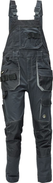 Obrázek Červa DAYBORO Pracovní kalhoty s laclem antracit / šedá