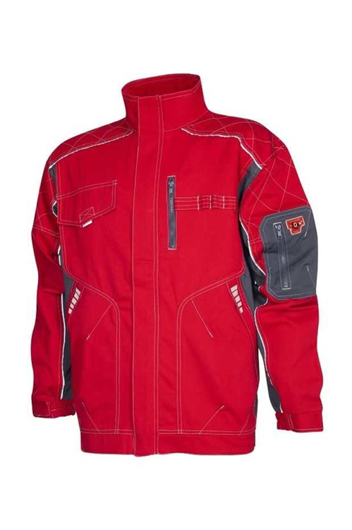 Obrázek z VISION Montérková blůza červená zkrácená 