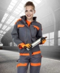 Obrázek z ARDON®COOL TREND Dámská montérková blůza šedo/oranžová 