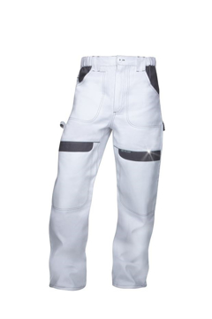 Obrázek COOL TREND Pracovní kalhoty do pasu bílo-šedé