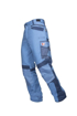 Obrázek z R8ED+ Pracovní kalhoty do pasu modré prodloužené 