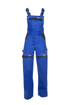 Obrázek z ARDON®COOL TREND Dámské pracovní kalhoty s laclem modrá / černá 