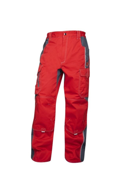 Obrázek ARDON®VISION Pracovní kalhoty do pasu červené prodloužené