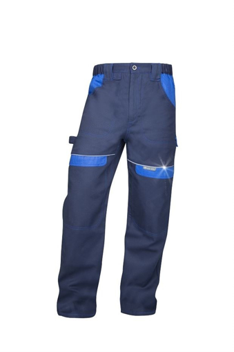 Obrázek z COOL TREND Pracovní kalhoty do pasu tm. modrá / sv. modrá 