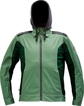 Obrázek Cerva DAYBORO Pracovní bunda mechově zelená / černá