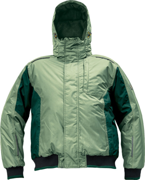 Obrázek Červa DAYBORO PILOT Pracovní bunda zimní mechově zelená / černá