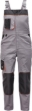 Obrázek Cerva CREMORNE Pracovní kalhoty s laclem šedá / černá