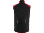 Obrázek z CXS HEBRON Dámská softshellová vesta černo / červená 