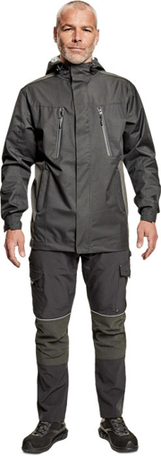 Obrázek z CRV NULATO Pánská softshellová bunda šedá 
