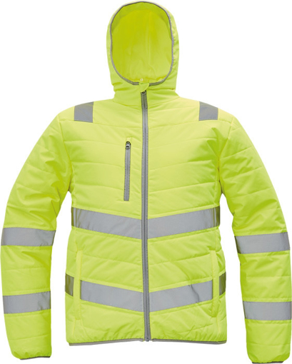 Obrázek z Cerva MONTROSE HV Reflexní zimní bunda žlutá 