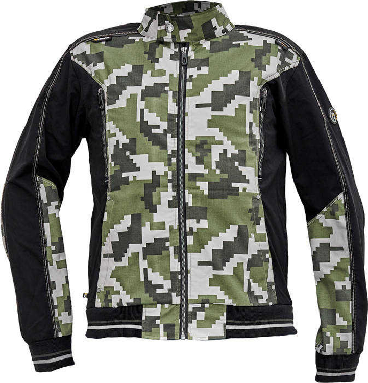 Obrázek z Cerva NEURUM CAMOUFLAGE Pracovní bunda olivová 