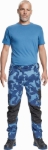 Obrázek z Cerva NEURUM CAMOUFLAGE Pracovní kalhoty do pasu navy 