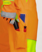 Obrázek z ARDON SIGNAL Pracovní kalhoty do pasu oranžové zkrácené 