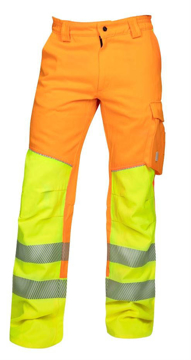 Obrázek ARDON SIGNAL Pracovní kalhoty do pasu oranžové