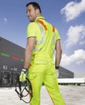 Obrázek z ARDON SIGNAL Pracovní kalhoty s laclem žluté prodloužené 
