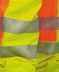 Obrázek z ARDON SIGNAL Pracovní kalhoty s laclem oranžové prodloužené 