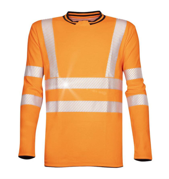 Obrázek ARDON SIGNAL Reflexní triko s dlouhým rukávem oranžové