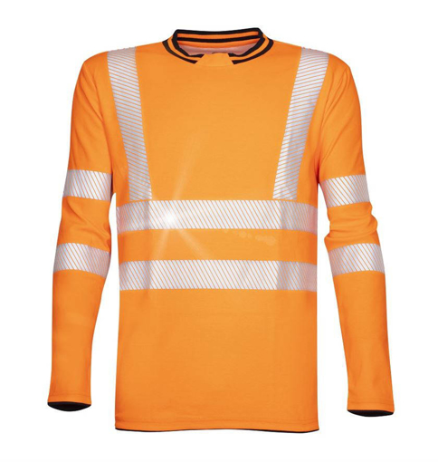 Obrázek z ARDON SIGNAL Reflexní triko s dlouhým rukávem oranžové 