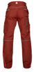 Obrázek z ARDON URBAN Pracovní kalhoty do pasu červené prodloužené 