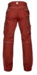Obrázek z ARDON URBAN Pracovní kalhoty do pasu červené prodloužené 