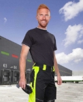 Obrázek z ARDON®NEON Pracovní kalhoty prodloužené černo-žluté 