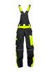 Obrázek z ARDON NEON Pracovní kalhoty s laclem černo-žluté 