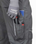 Obrázek z ARDON®SUMMER Pracovní kalhoty do pasu tmavě šedé prodloužené 