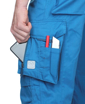 Obrázek z ARDON®SUMMER Pracovní kalhoty s laclem modré 