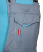 Obrázek z ARDON®SUMMER Pracovní kalhoty s laclem světle šedé zkrácené 