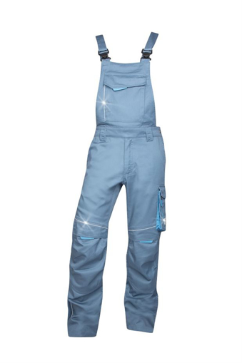 Obrázek z ARDON®SUMMER Pracovní kalhoty s laclem světle šedé prodloužené 