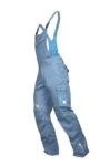 Obrázek z ARDON®SUMMER Pracovní kalhoty s laclem světle šedé prodloužené 