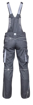 Obrázek z ARDON®SUMMER Pracovní kalhoty s laclem tmavě šedé zkrácené 