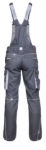 Obrázek z ARDON®SUMMER Pracovní kalhoty s laclem tmavě šedé prodloužené 