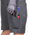 Obrázek z ARDON®SUMMER Pracovní šortky tmavě šedé 