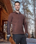 Obrázek z ARDON®4TECH Mikina fleece hnědá 