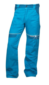 Obrázek COOL TREND Pracovní kalhoty do pasu středně modré