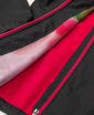 Obrázek z ARDON®FLORET Dámská softshellová bunda černo / růžová 