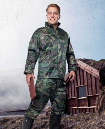 Obrázek ARDON®CLEO Voděodolný oblek maskáčový