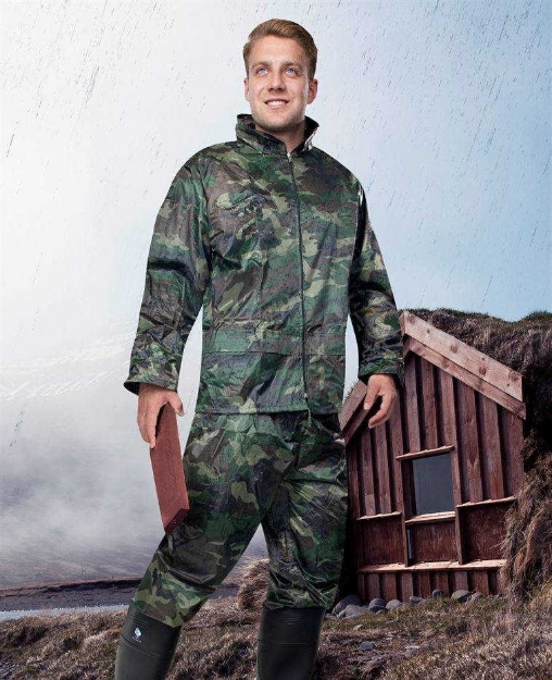 Obrázek z ARDON®CLEO Voděodolný oblek maskáčový 