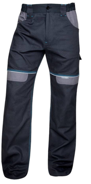 Obrázek ARDON®COOL TREND Pracovní kalhoty do pasu černé