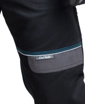 Obrázek z COOL TREND Pracovní kalhoty do pasu černé zkrácené 