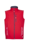 Obrázek z VISION Softshellová vesta červená 