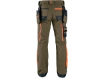 Obrázek z CXS NAOS Montérkové kalhoty zelené 