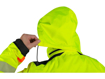 Obrázek z CXS BENSON Výstražná zateplená bunda žluto-černá 