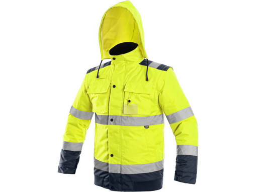Obrázek z CXS LUTON Výstražná bunda 2v1 žlutá 