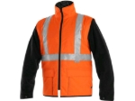 Obrázek z CXS LONDON Výstražná bunda 5v1 oranžovo-modrá 