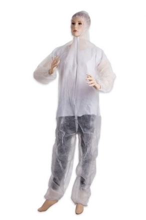 Obrázek PD-OVERAL / Jednorázová kombinéza s kapucí