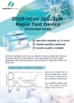 Obrázek z Safecare Biotech Test na protilátky IGM/IGG COVID-19 KORONAVIRUS 